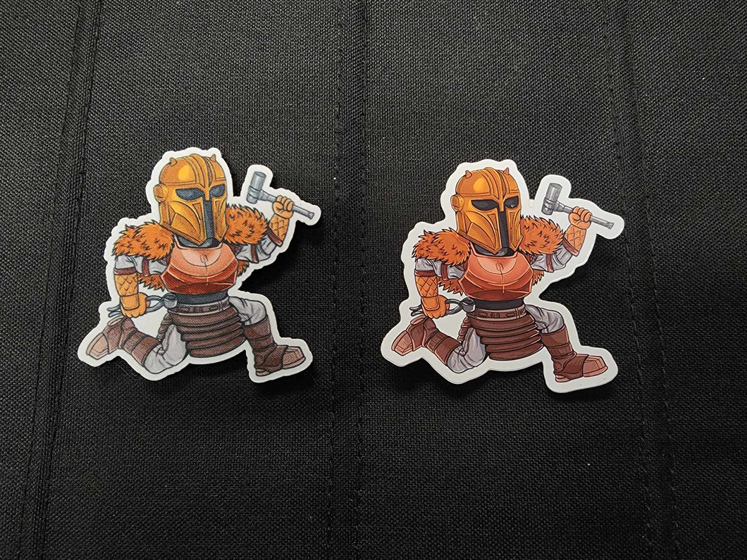 The Armorer Patch and Sticker Set