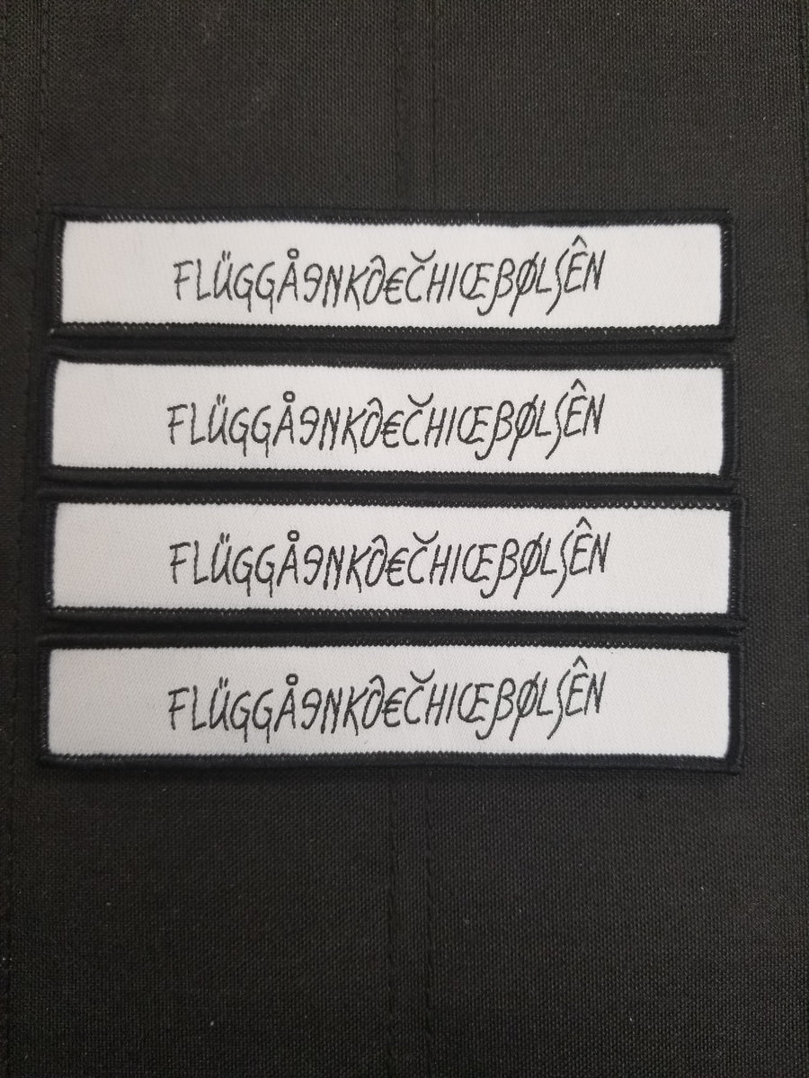 Eurotrip Safe Word Patch Mojo Tactical