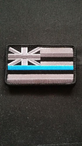Hawaii State Flag Fabric Thin Blue Line