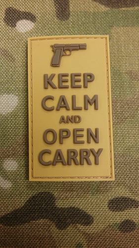 Keep Calm and Open Carry Desert Edition