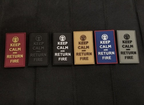 Keep Calm and Return Fire 6 Pack