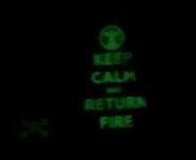 Keep Calm and Return Fire GITD Edition