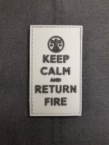 Keep Calm and Return Fire Wolf Edition