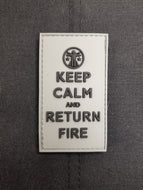 Keep Calm and Return Fire Wolf Edition