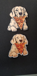 Lucky Dog Patch and Sticker Combo