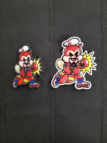 Manny Bee Patch and Sticker Combo