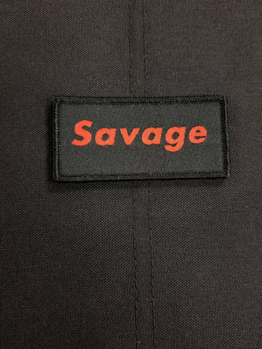 Savage Black Patch