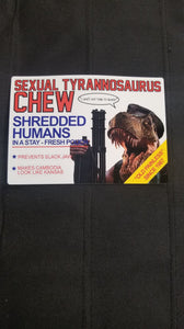 Sexual Tyrannosaurus Chew Sticker