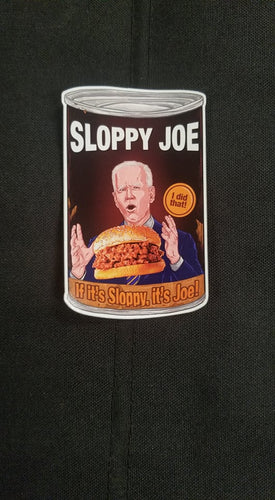 Sloppy Joe Sticker