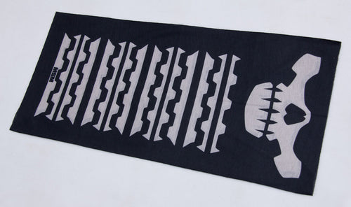 MSM Skull mask Black Multi wrap