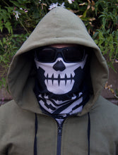 MSM Skull mask Black Multi wrap